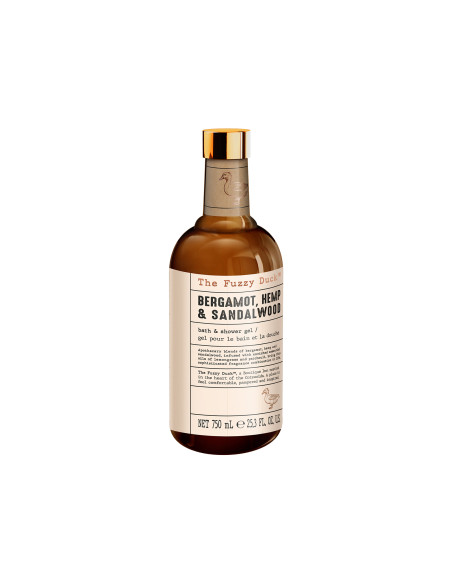 Bergamot, Hemp & Sandalwood - sprchový gel, 750 ml