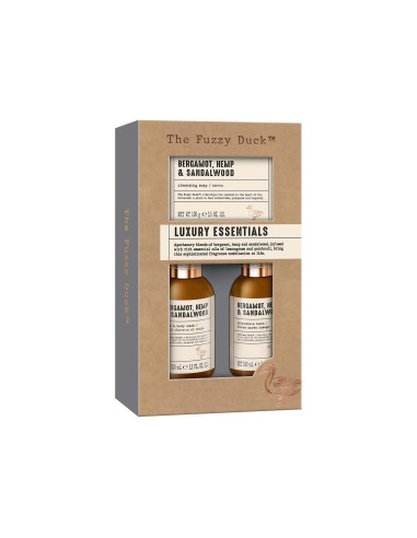 Bergamot, Hemp & Sandalwood - sada péče o tělo a ruce, 3 ks