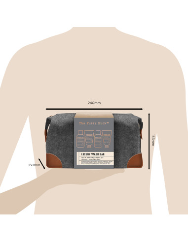 Bergamot, Hemp & Sandalwood - sada s péčí o tělo, vlasy a pleť, 4 ks