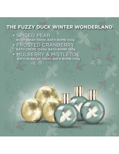 Winter Wonderland - sada koupelové péče, 6 ks