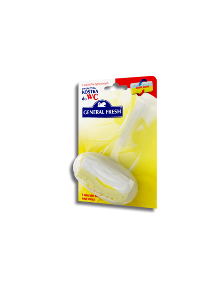 GF dvoufázová kostka do WC - citronová vůně 40 g