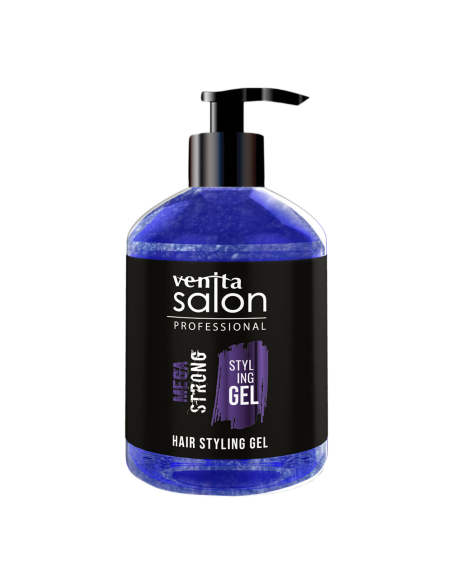 Styling hair gel s pumpičkou extra silný (fialový) 500 ml