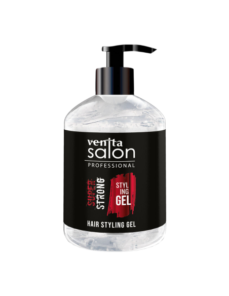Styling hair gel s pumpičkou silný (bílý) 500 ml