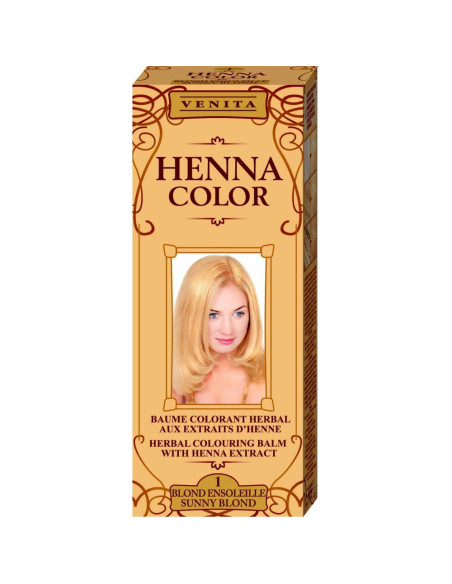 HENNA 1 creme sluneční blond 75 ml