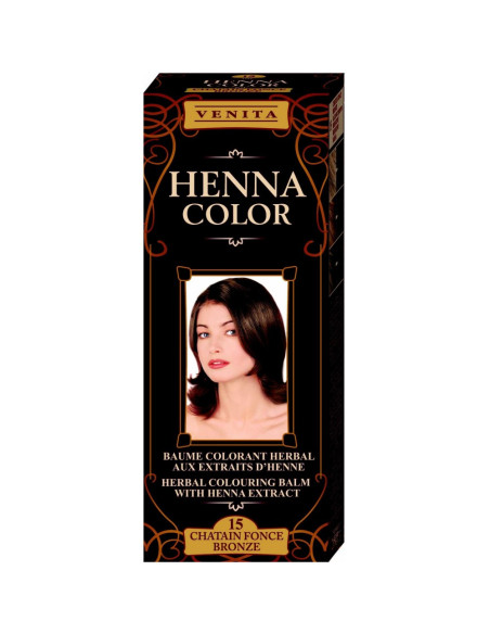 HENNA 15 creme hnědá 75 ml