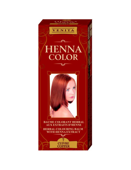 HENNA 7 creme měď 75 ml