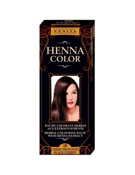 HENNA 18 creme černá višeň 75 ml