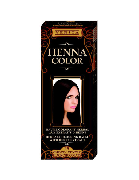 HENNA 19 creme černá čokoláda 75 ml
