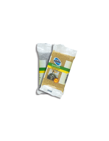 GF teflonex duo zlatá+stříbrná kuchyňská drátěnka