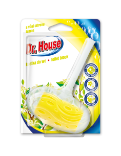 Dr. House kostka do WC - citronová vůně 40 g