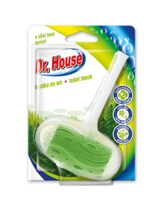 Dr. House kostka do WC - lesní vůně 40 g