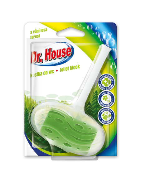 Dr. House kostka do WC - lesní vůně 40 g