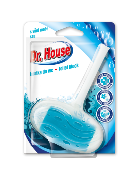 Dr. House kostka do WC - vůně moře 40 g
