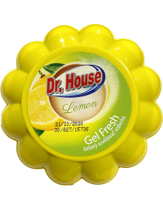 Dr. House gelový osvěžovač vzduchu - citrónová vůně 150 g