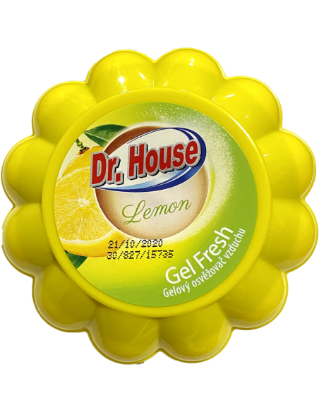Dr. House gelový osvěžovač vzduchu - citrónová vůně 150 g