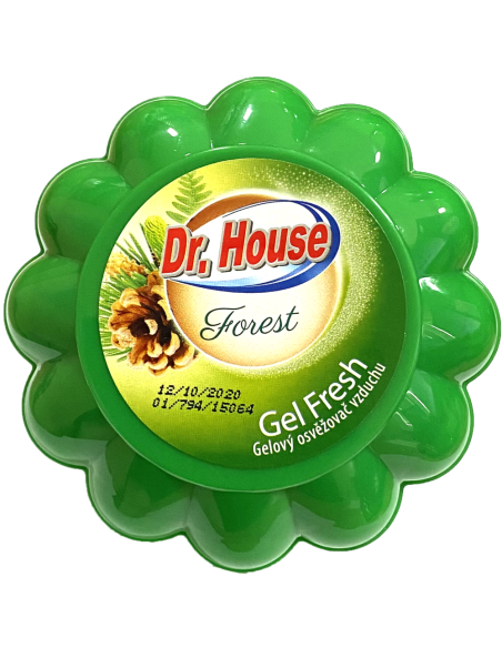 Dr. House gelový osvěžovač vzduchu - lesní vůně 150 g