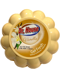 Dr. House gelový osvěžovač vzduchu - vanilková vůně 150 g