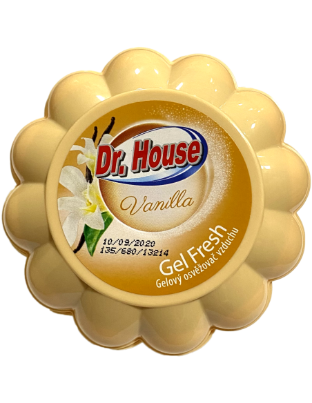 Dr. House gelový osvěžovač vzduchu - vanilková vůně 150 g