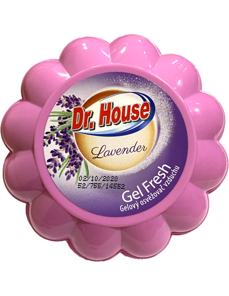 Dr. House gelový osvěžovač vzduchu - vůně levandule 150 g