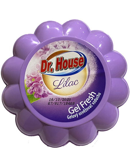 Dr. House gelový osvěžovač vzduchu - vůně šeříku 150 g