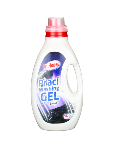 Dr. House gel na praní Black (25PD) 1,5 L