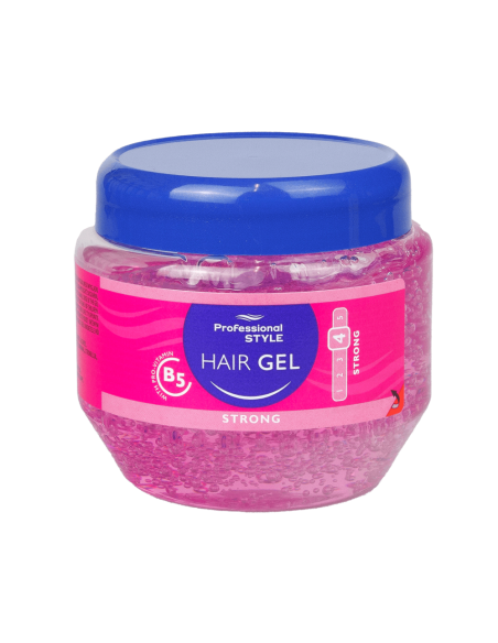 Gel na vlasy Professional strong (růžový) 225 ml