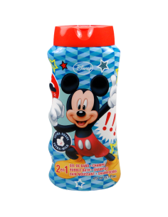 Mickey Mouse 2v1 šampon a pěna do koupele 475 ml