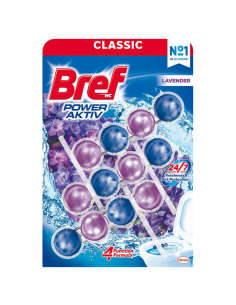 BREF power activ 4 lavender 3x50 g
