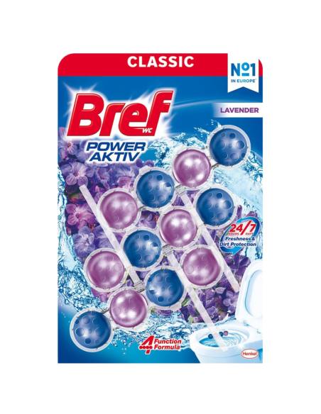BREF power activ 4 lavender 3x50 g