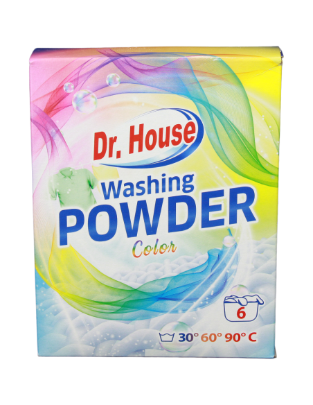 Dr. House prací prášek Color 600 g (6PD)