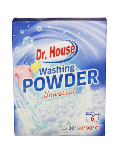 Dr. House prací prášek Universal 600 g (6PD)