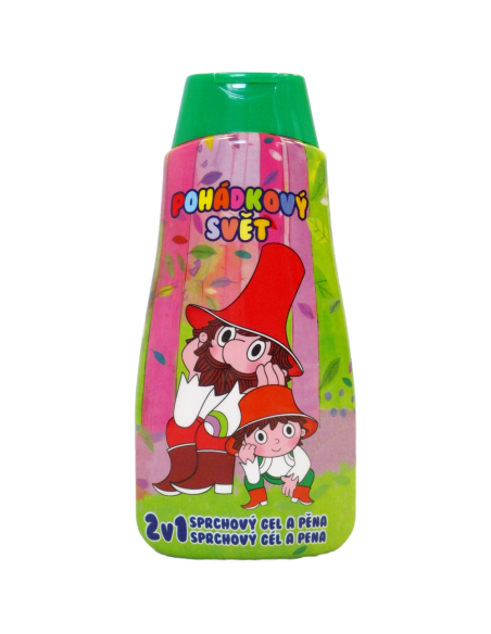 Pohádkový svět sprchový gel + pěna Rumcajs 500 ml