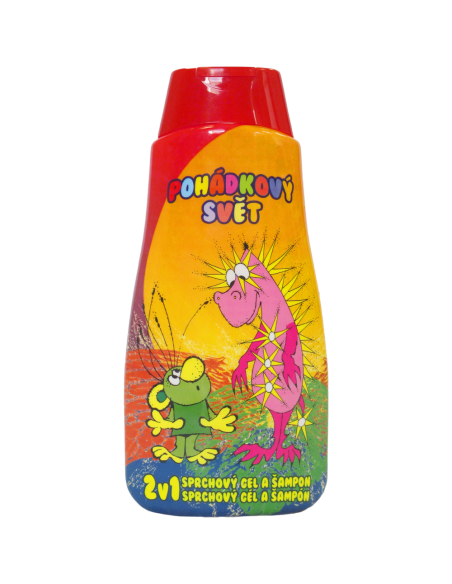 Pohádkový svět sprchový gel + šampon Rákosníček 500 ml