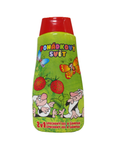 Pohádkový svět sprchový gel + šampon Křemílek a Vochomůrka 500 ml