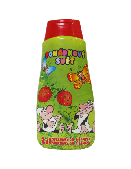 Pohádkový svět sprchový gel + šampon Křemílek a Vochomůrka 500 ml