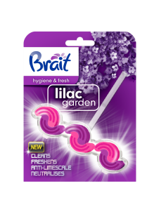Brait kostka do WC - vůně šeřík 45 g