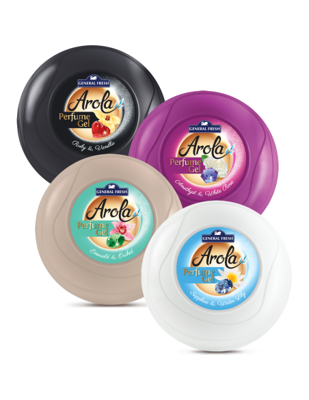 AROLA koule gelový osvěžovač mix vůní 8 x 150 g