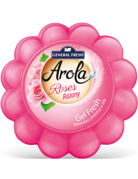 AROLA gelový osvěžovač vzduchu - růže 150 g
