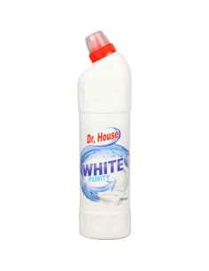 Dr. House wc čistič White purity 750 ml
