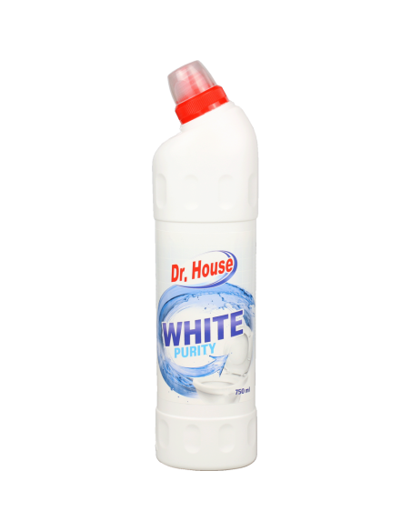 Dr. House wc čistič White purity 750 ml