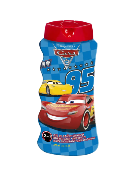 Cars 2v1 šampon a pěna do koupele 475 ml