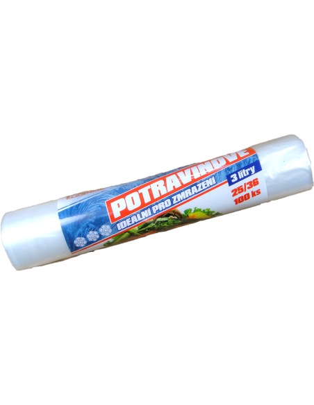 Fox cleaning potravinové sáčky 3L 100 ks 25/36