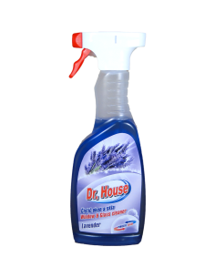 Dr. House čistič oken s rozprašovačem Lavender 500 ml