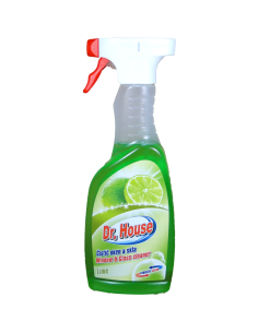 Dr. House čistič oken s rozprašovačem Lime 500 ml