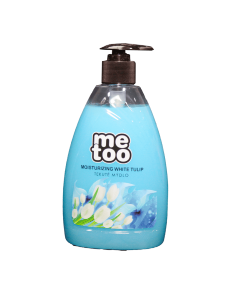 Me too tekuté mýdlo s dávkovačem Moisturizing White tulips 500 ml