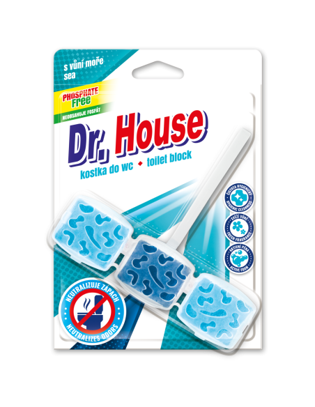 Dr. House Tri-force blistr s vůní moře 45 g