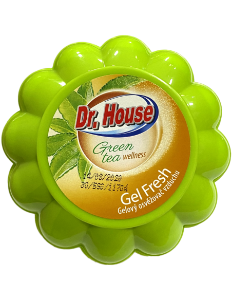Dr. House gelový osvěžovač vzduchu - vůně zelený čaj 150 g