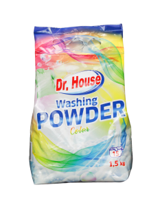 Dr. House prací prášek Color 1,5 kg (15PD)