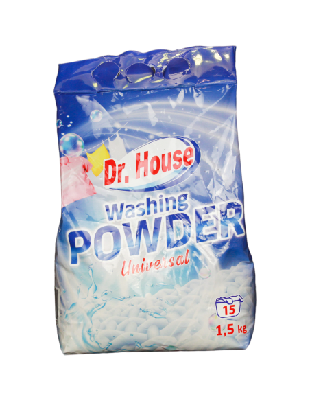 Dr. House prací prášek Universal 1,5 kg (15PD)
