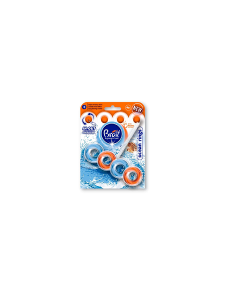 Brait kostka do WC RINGO s vůní oceanu 40 g